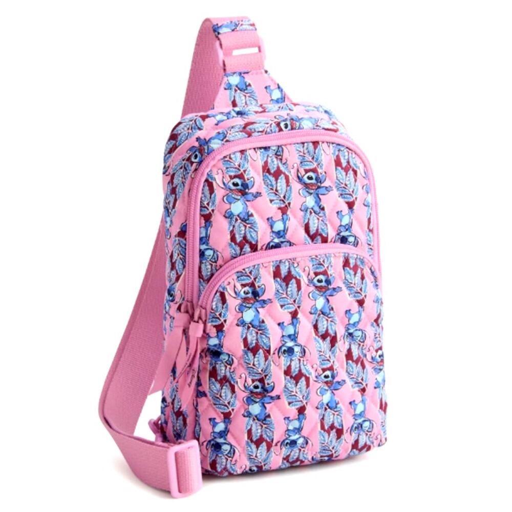 Vera Bradley Disney Lorman Sling Backpack Surfboard Stitch